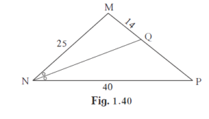 6. Find QP using given information in the figure.