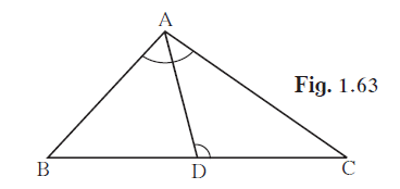 In the figure, in D ABC, point D on side BC is such that, Ð BAC = Ð ADC. Prove that, CA2 = CB ´ CD