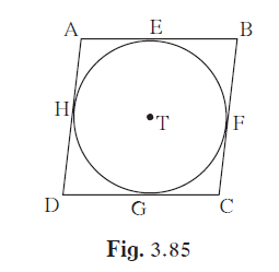 In figure 3.85, c ABCD is a parallelogram